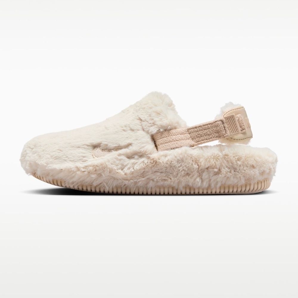 Nike Calm SE Women's Mules Sanddrift FZ3119-100 Size W 8 | M 7